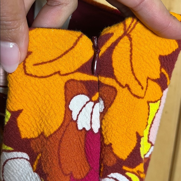 MAEVE x Anthropologie Button Front Cutout Midi skirt - Picture 6 of 7